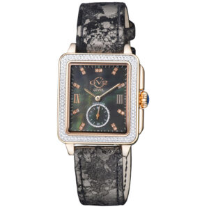 gv2 by gevril bari tortoise mother of pearl dial ladies watch 9250