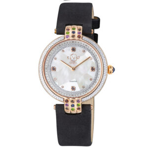 gv2 by gevril matera mother of pearl dial ladies watch 12805