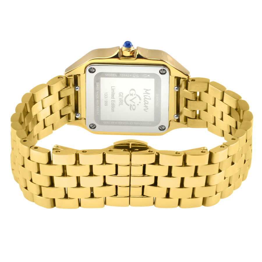 gv2 by gevril milan quartz diamond black dial ladies watch 121424b gv2 by gevril milan quartz diamond black dial ladies watch 121424b