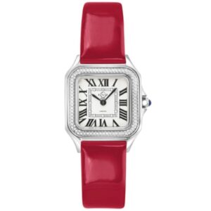 gv2 by gevril milan quartz white dial ladies watch 121104