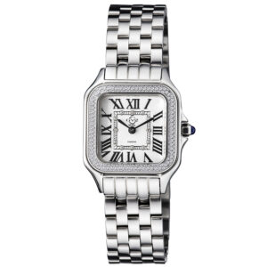 gv2 by gevril milan quartz white dial ladies watch 12110b