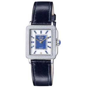 gv2 by gevril padova gemstone diamond mother of pearl dial ladies watch 12332