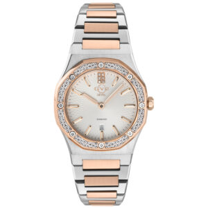 gv2 by gevril palmanova quartz diamond white dial ladies watch 12701