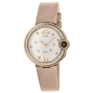gv2 by gevril perugia quartz white dial ladies watch 14706