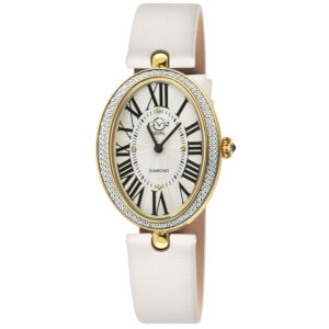 gv2 by gevril piazza navona quartz white dial ladies watch 14801.1