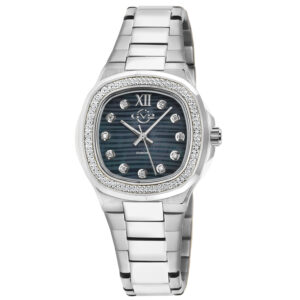 gv2 by gevril potente quartz diamond ladies watch 18200b