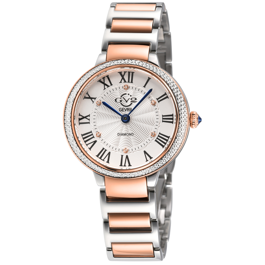 gv2 by gevril rome brillante quartz white dial ladies watch 122104b gv2 by gevril rome brillante quartz white dial ladies watch 122104b