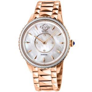 gv2 by gevril siena quartz white dial diamond ladies watch 11701 929