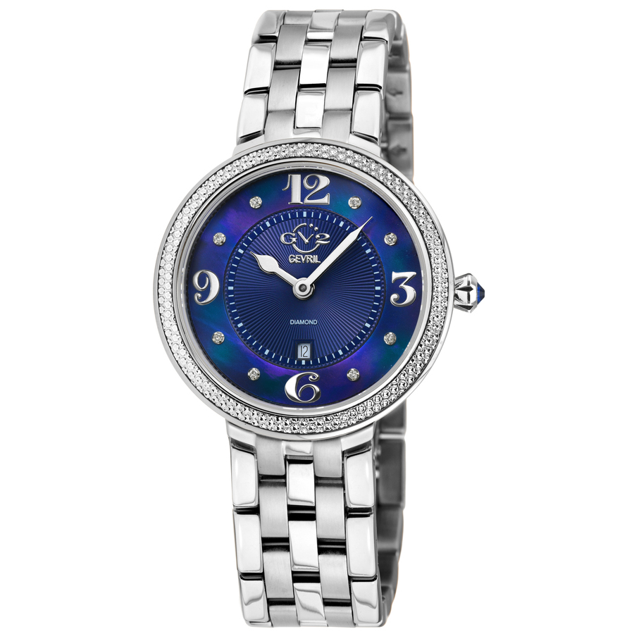gv2 by gevril verona diamond mother of pearl dial ladies watch 12900b gv2 by gevril verona diamond mother of pearl dial ladies watch 12900b
