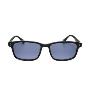 hackett men's black rectangular sunglasses hek1258