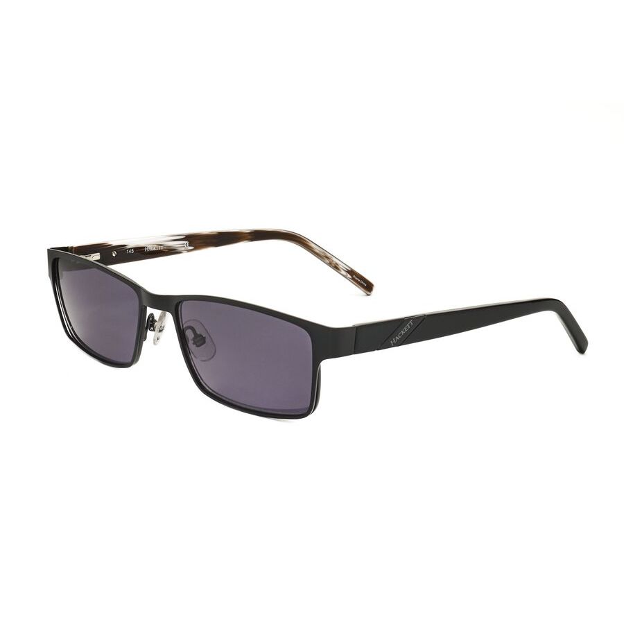 hackett men's black rectangular sunglasses heks1091 hackett men's black rectangular sunglasses heks1091