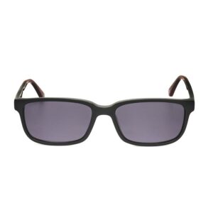 hackett men's black rectangular sunglasses heks1266 002 4