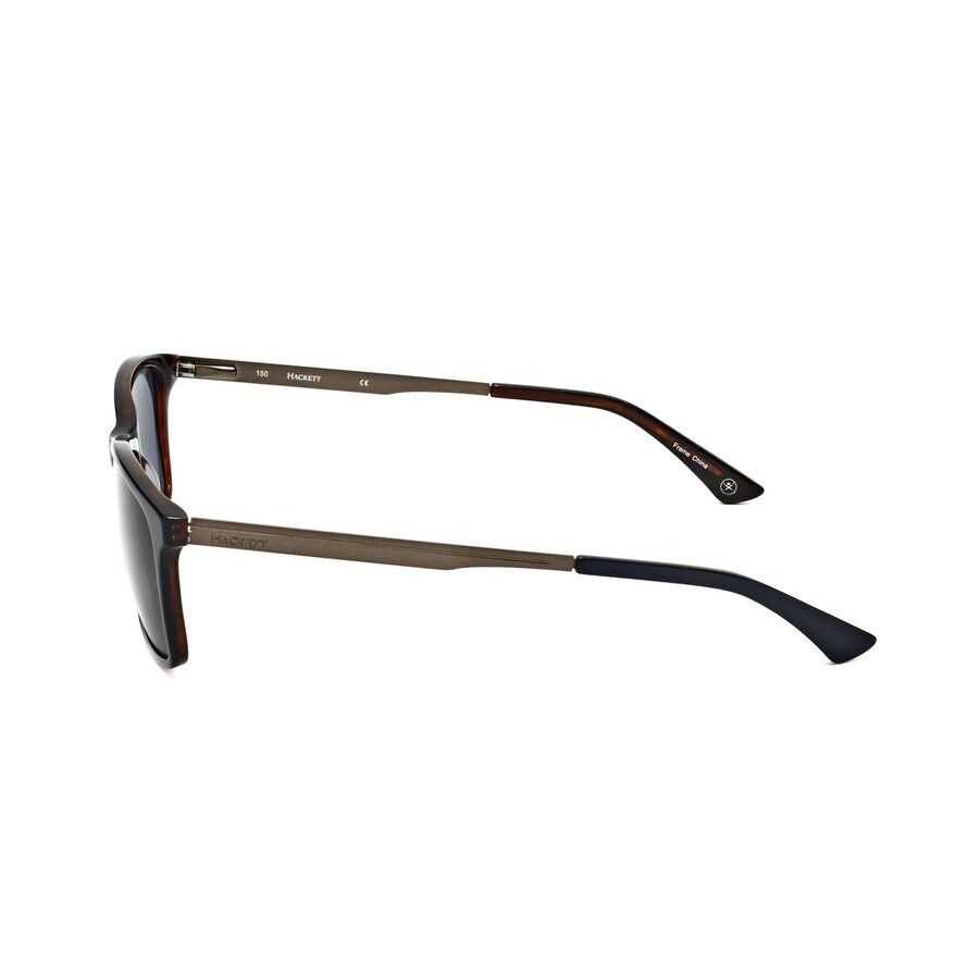 hackett men's blue rectangular sunglasses hek1162 hackett men's blue rectangular sunglasses hek1162
