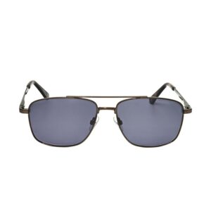 hackett men's brown aviator sunglasses hek1205 173 1