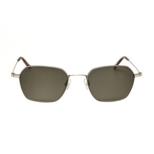 hackett men's brown square sunglasses hebs256