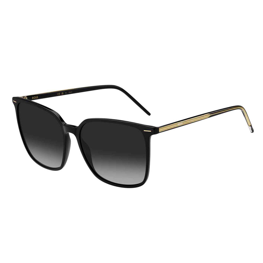 hugo boss gray shaded square ladies sunglasses boss 1523/s 0807/9o 57 hugo boss gray shaded square ladies sunglasses boss 1523/s 0807/9o 57