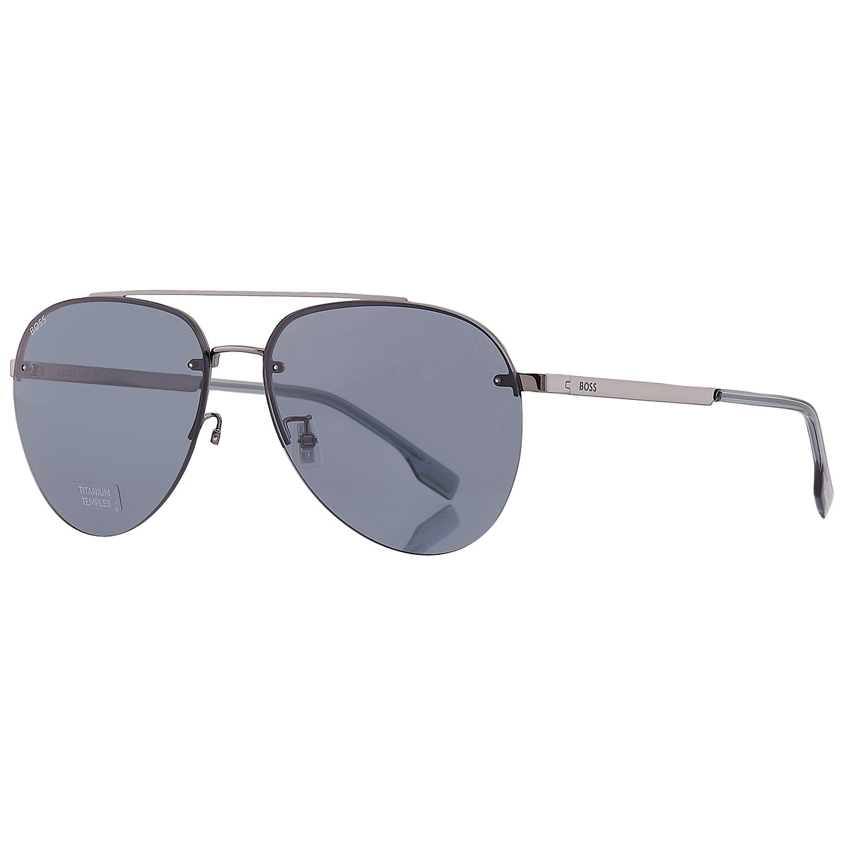 hugo boss grey pilot men's sunglasses boss 1537/f/sk 06lb/ir 62 hugo boss grey pilot men's sunglasses boss 1537/f/sk 06lb/ir 62
