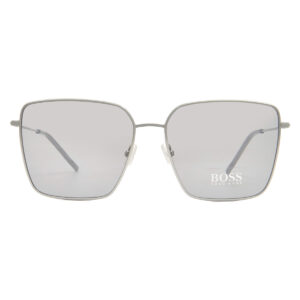 hugo boss grey square ladies sunglasses boss 1333/s 02m0/ir 59