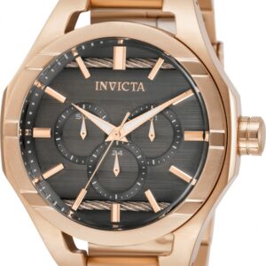 invicta bolt quartz charcoal dial men's watch 31834