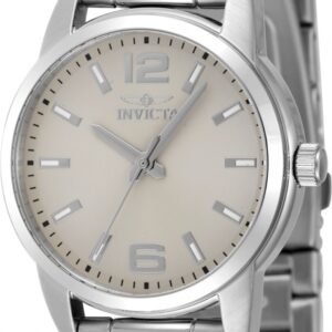 invicta celestial quartz ivory dial ladies watch 48498