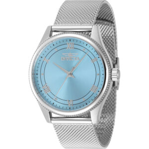 invicta celestial quartz light blue dial ladies watch 48487