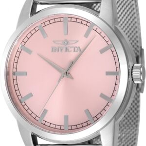 invicta celestial quartz pink dial men's watch 48510