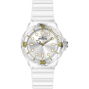 invicta celestial quartz silver dial ladies watch 49204