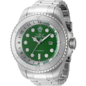 invicta hydromax quartz green dial dive men's watch 44745
