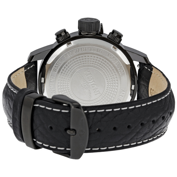 invicta lefty chronograph black dial black leather men's lefty watch 3332 invicta lefty chronograph black dial black leather men's lefty watch 3332