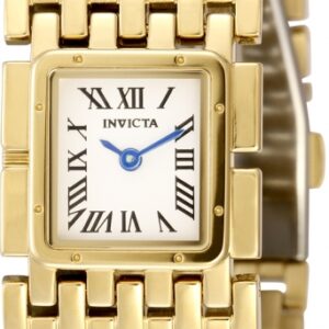 invicta mayamar quartz white dial ladies watch 49477