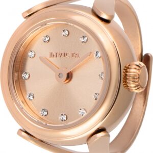 invicta mini angel quartz crystal rose gold dial ladies watch 48575