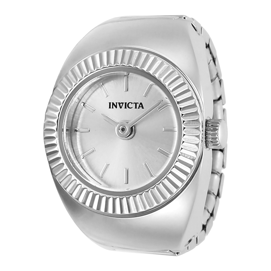 invicta mini angel quartz crystal silver dial ladies watch 48946 invicta mini angel quartz crystal silver dial ladies watch 48946