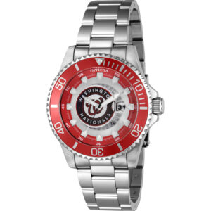 invicta mlb washington nationals quartz men's watch 43483