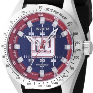 invicta nfl new york giants quartz men's watch 47863