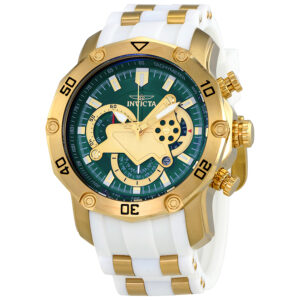 invicta pro dive chronograph green dial men's watch 23422