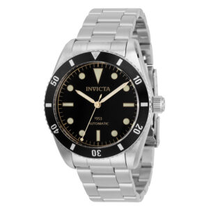 invicta pro diver automatic black dial men's watch 31290