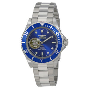invicta pro diver automatic blue dial stainless steel men's watch 20434