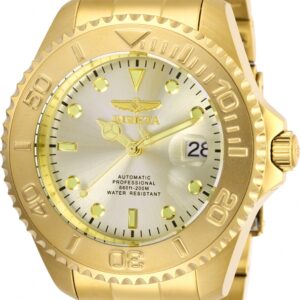 invicta pro diver automatic champagne dial men's watch 28950