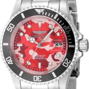 invicta pro diver camo series quartz men's watch 48568