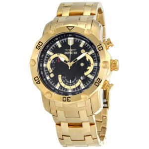 invicta pro diver chronograph black dial men's watch 22767