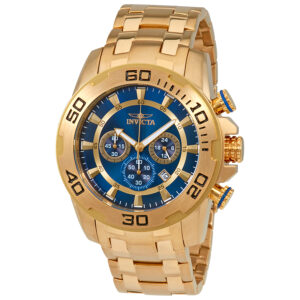 invicta pro diver chronograph blue dial men's watch 22321