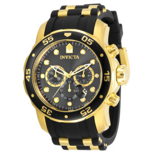 invicta pro diver chronograph quartz charcoal dial men's watch 30764