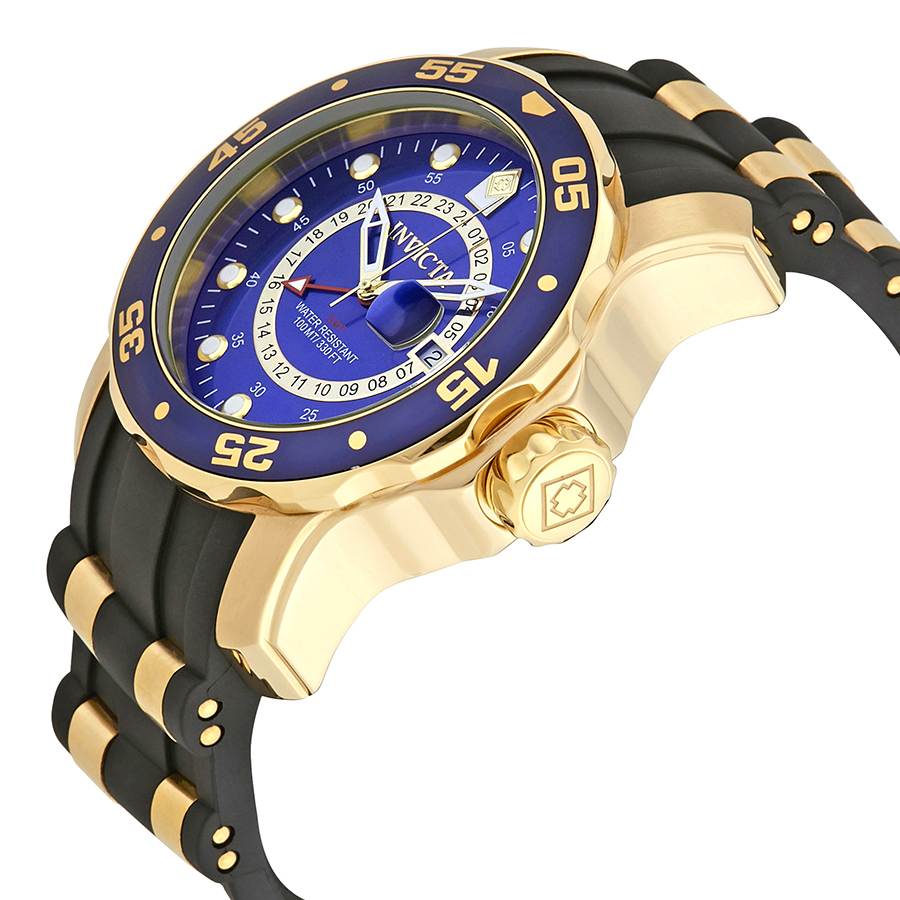 invicta pro diver gmt blue dial men's watch 6993 invicta pro diver gmt blue dial men's watch 6993