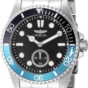 invicta pro diver quartz black dial batman bezel men's watch 49437