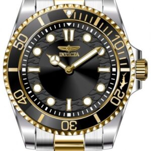 invicta pro diver quartz black dial men's watch 49698