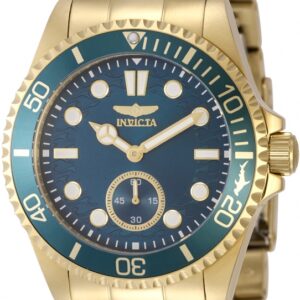 invicta pro diver quartz blue dial men's watch 49427