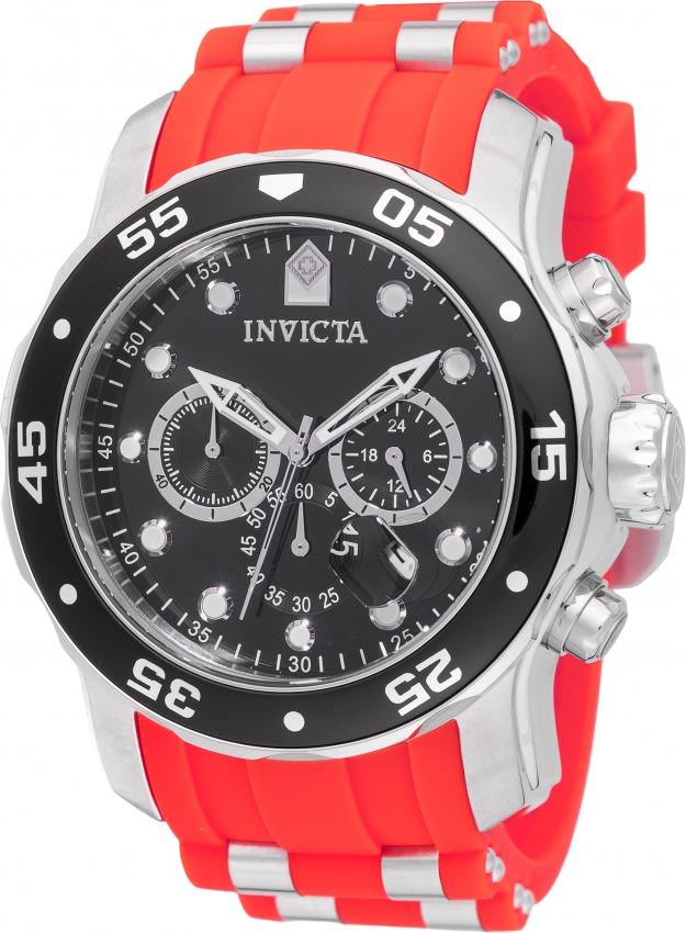 invicta pro diver scuba chronograph gmt quartz black dial men's watch 49829 invicta pro diver scuba chronograph gmt quartz black dial men's watch 49829