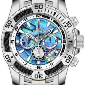 invicta pro diver scuba chronograph gmt quartz men's watch 49855