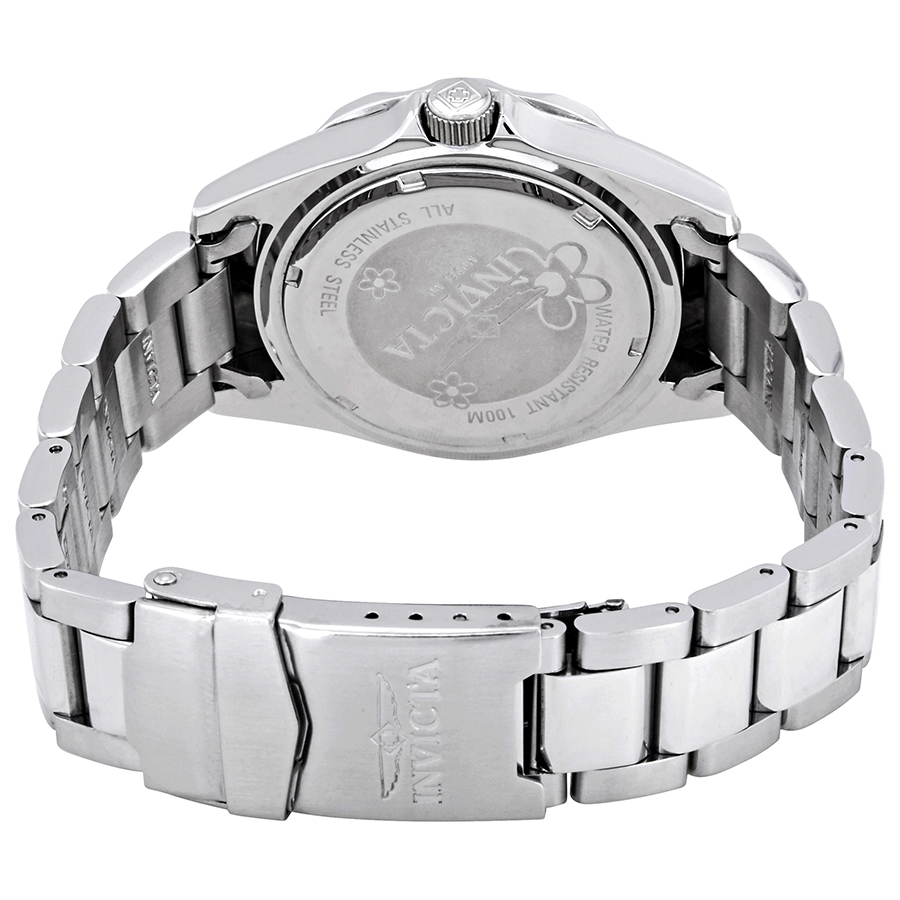 invicta pro diver silver crystal set dial stainless steel ladies watch 12834 invicta pro diver silver crystal set dial stainless steel ladies watch 12834