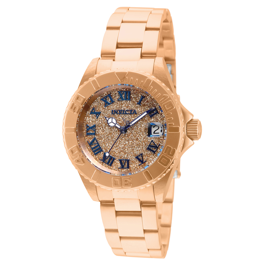 invicta angel date quartz rose gold dial ladies watch 33361 invicta angel date quartz rose gold dial ladies watch 33361